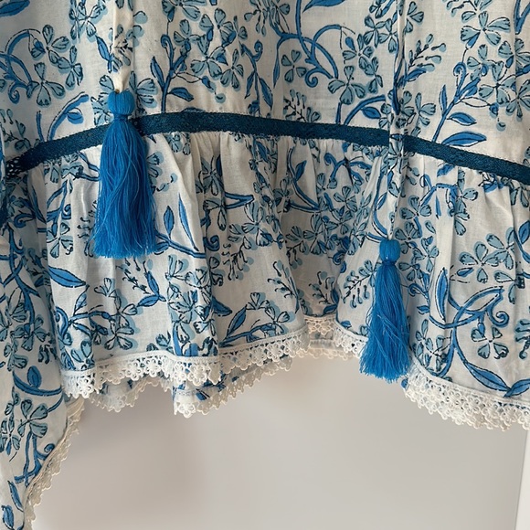 NWT Naudic Tunic Hacienda Phoenix Print Size M boho - Picture 3 of 4